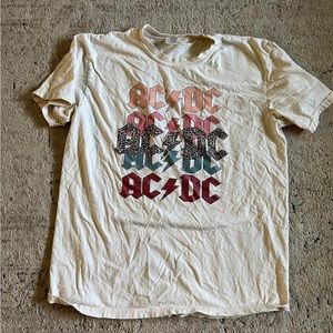 Womens Band Tee Large